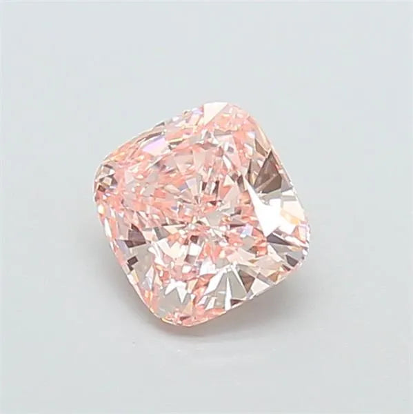 0.97ct Cushion modified Lab Grown Diamond (Colour Fancy Pink, Clarity VS1, IGI Certified)