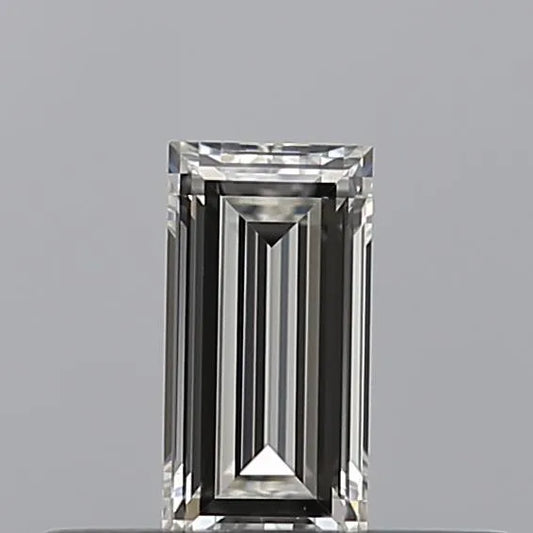 0.23ct Baguette Natural Diamond (Colour G, Clarity VVS1, GIA Certified)