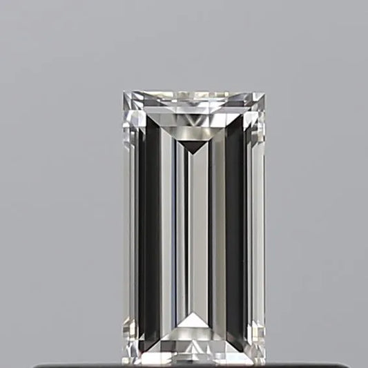 0.26ct Baguette Natural Diamond (Colour G, Clarity VVS1, GIA Certified)