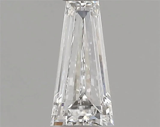 0.32ct Tapered baguette Natural Diamond (Colour D, Clarity VVS2, GIA Certified)