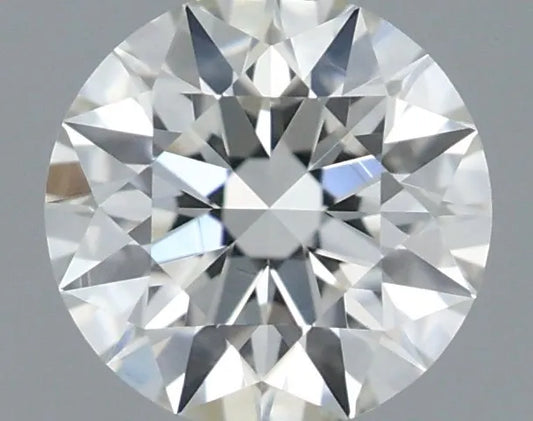0.34ct Round Natural Diamond (Colour G, Clarity VVS2, Cut EX, IGI Certified)