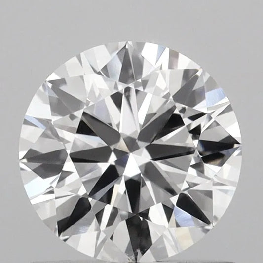 0.90ct Round Lab Grown Diamond (Colour D, Clarity VVS2, Cut EX, IGI Certified)