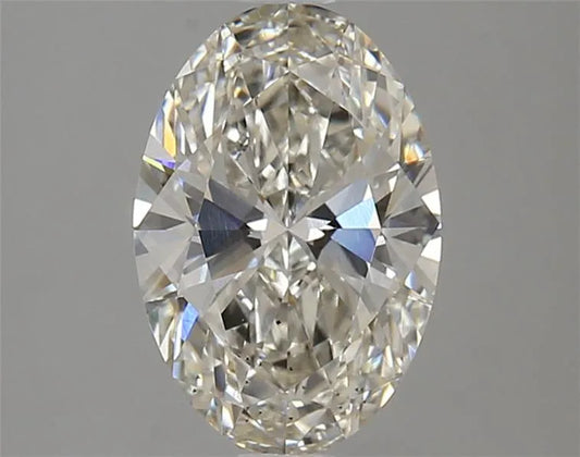 2.18ct Oval Lab Grown Diamond (Colour H, Clarity VS2, IGI Certified)