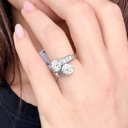 Moi et Toi Custom Ring – Remaining balance